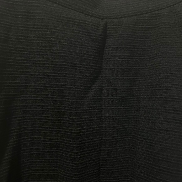 Joe Benbasset Black Ribbed Skater Mini Skirt Womens Large New with Tags - Picture 2 of 7